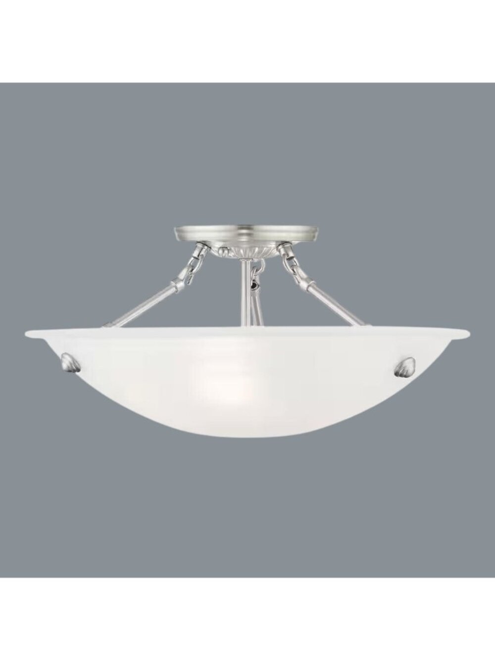 Livex Lighting - Oasis - 3 Light Flush Mount in Contemporary Style